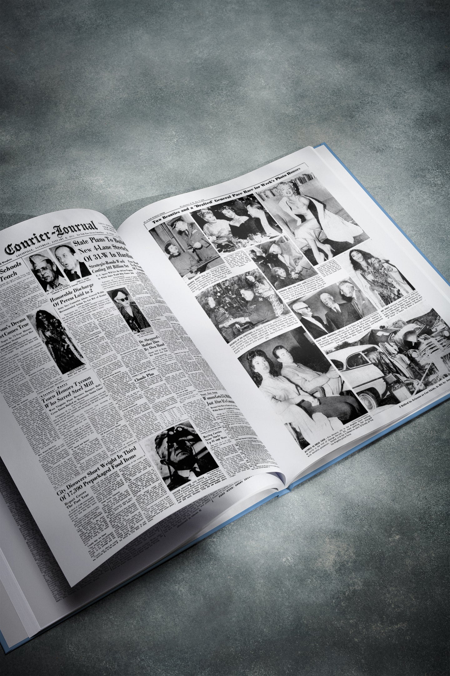 Your Year in Headlines 1955 US Edition - Historic Newspapers