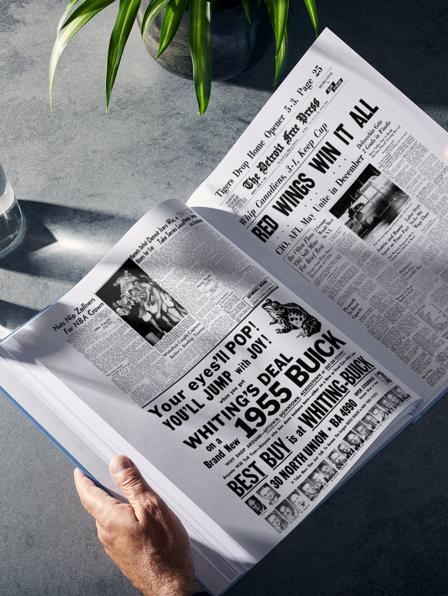 Your Year in Headlines 1955 US Edition - Historic Newspapers