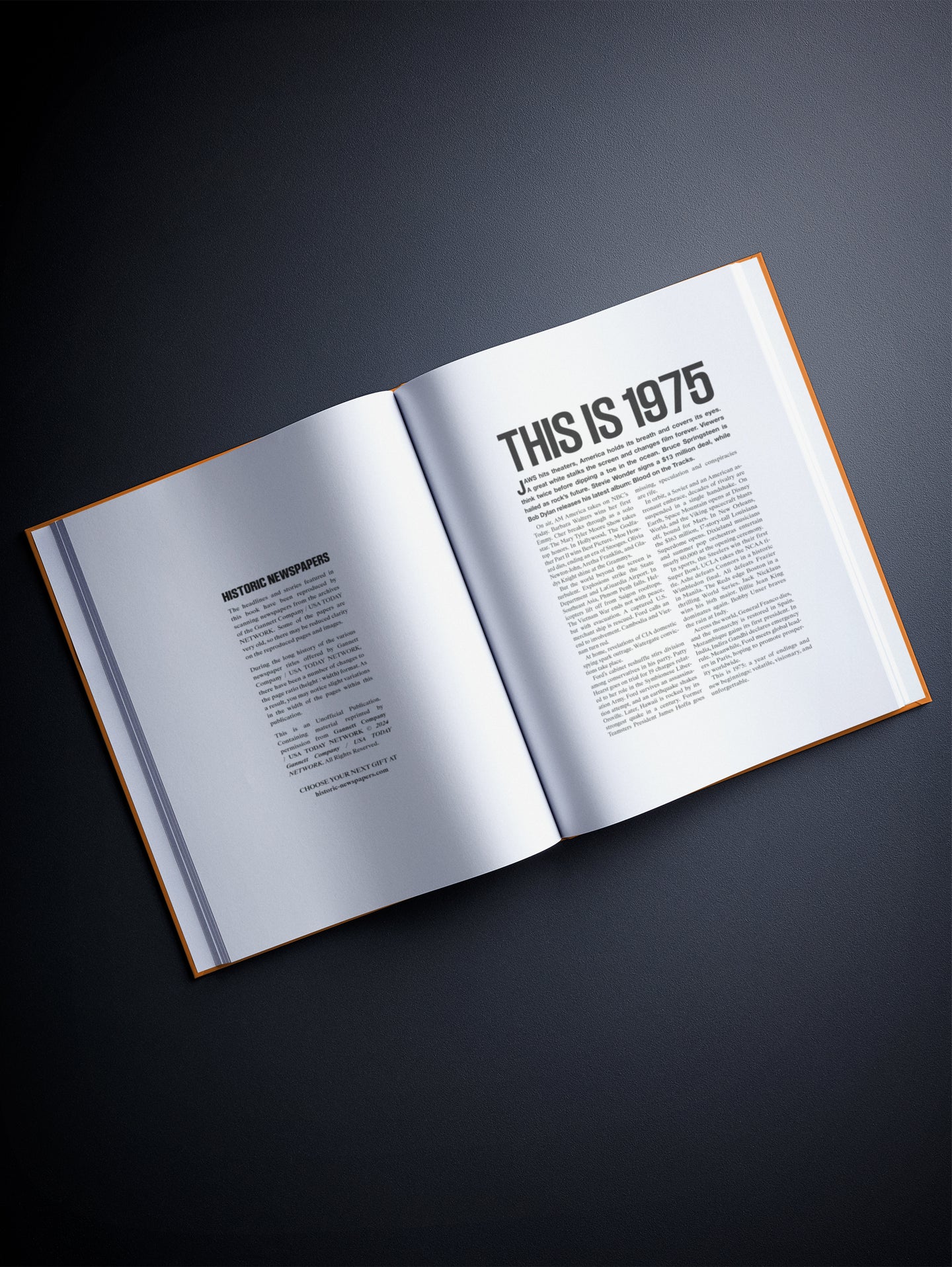 Your Year in Headlines 1975 US Edition - Historic Newspapers