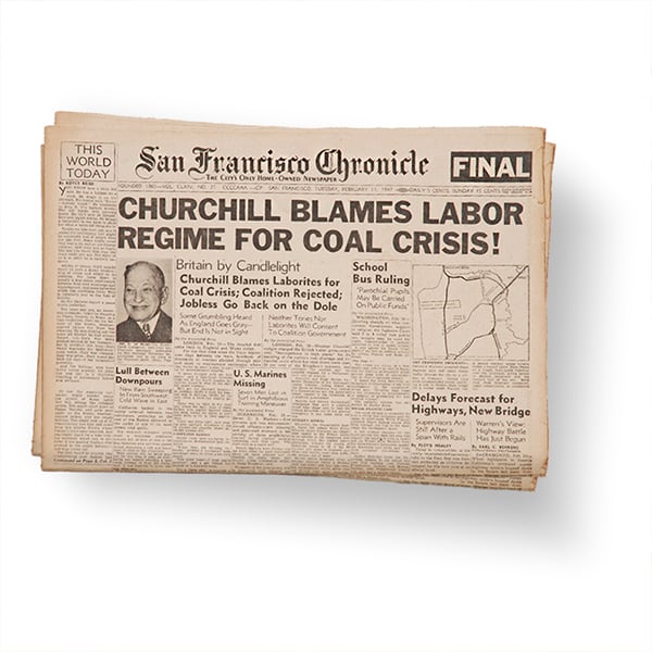 commemorative newspapers