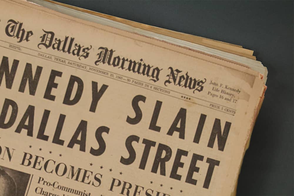 Dallas Morning News archives