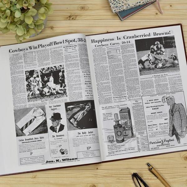 Cowboys Newspaper History Book - Historic Newspapers US