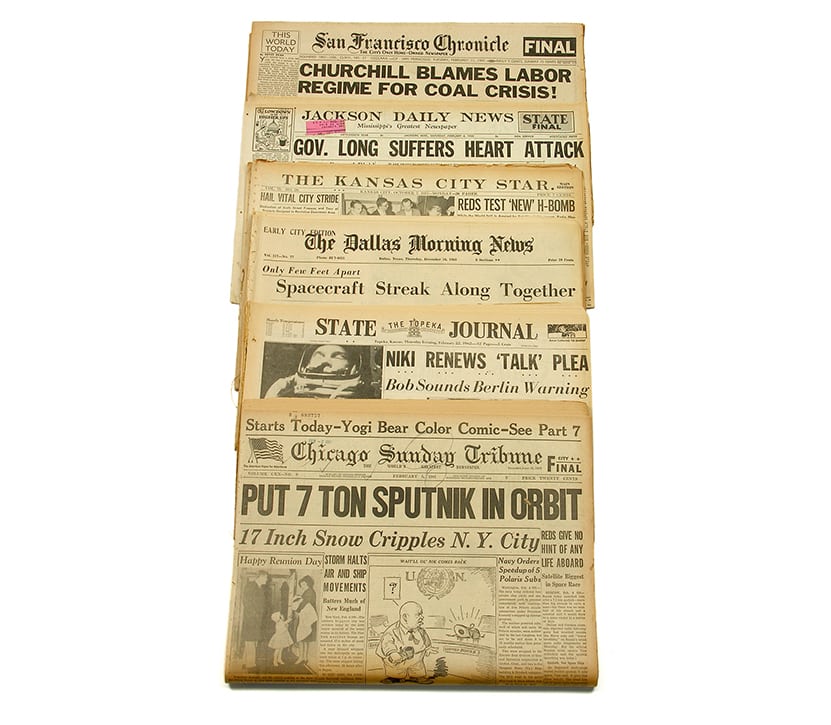 Old Newspaper (Choose Any Date)