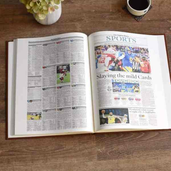 Personalized NFL Sports Book