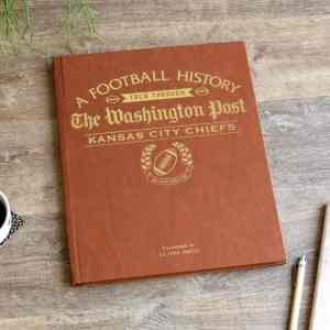 Signature gifts Personalized College Football Newspaper History Book, A3  Large Deluxe Hardcover - College Football Fan, Alumni, Students Keepsake  Gift