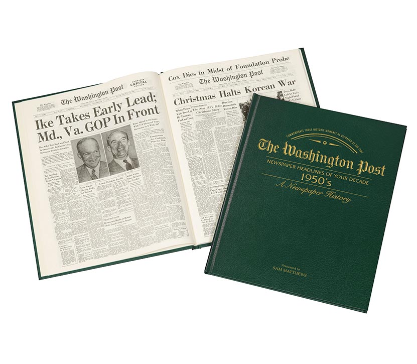 Birthday Newspaper Book - Historic Newspapers US