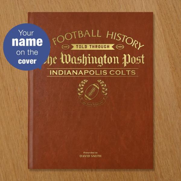Indianapolis colts newspaper book