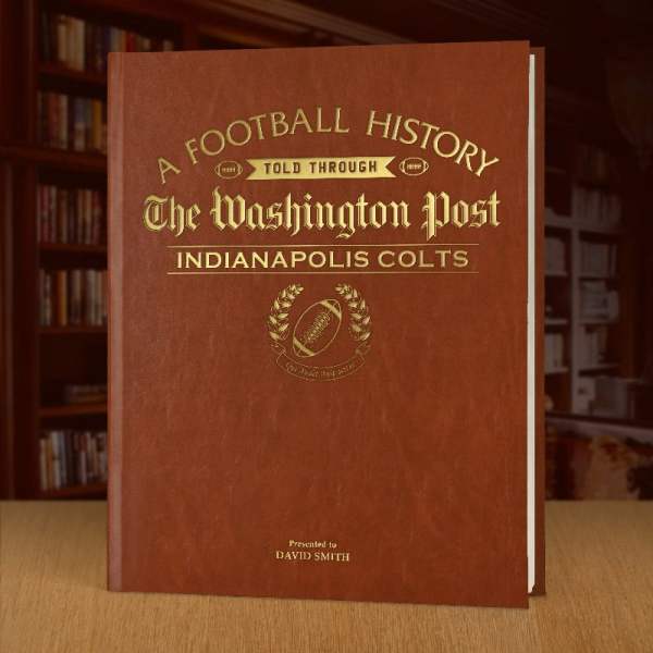 Indianapolis colts newspaper book