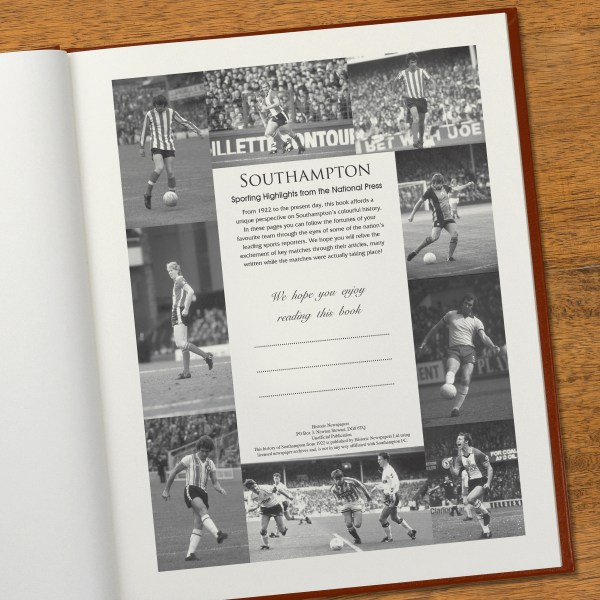 southampton football book