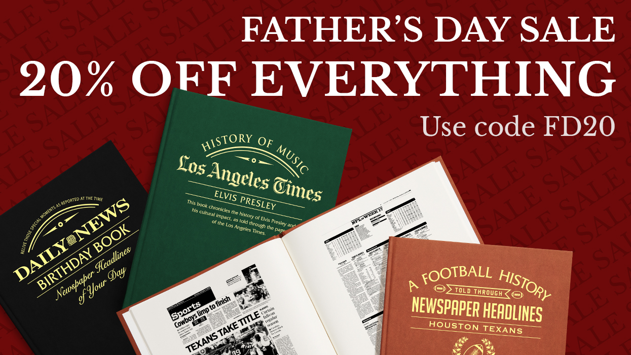 father's day 20% off